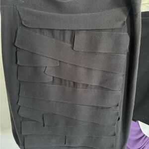 Etcetera Black Cotton skirt